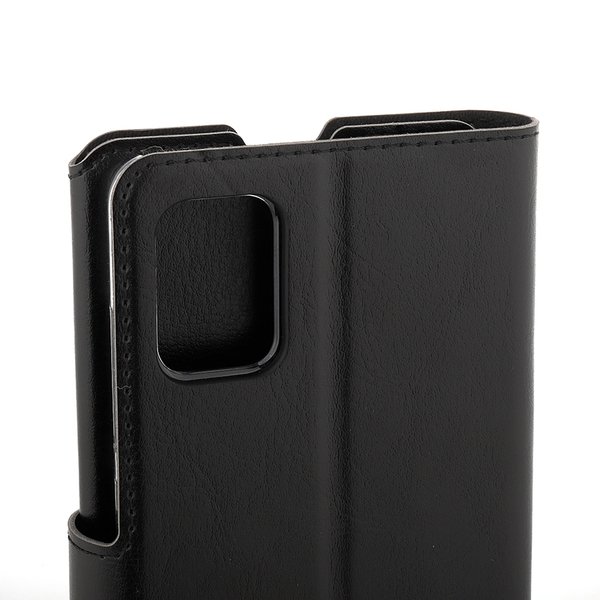 Wave Multipocket Book Case, Samsung Galaxy A51 - Wallet Case, Black