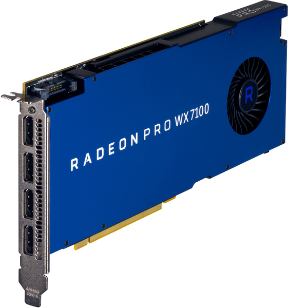 HP AMD Radeon Pro WX 7100 8GB - grafikkort