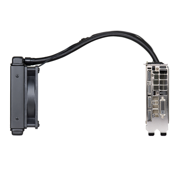 EVGA GeForce GTX 1070 HYBRID GAMING -n&auml;yt&ouml;nohjain