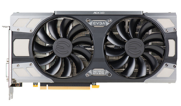 Evga GeForce GTX 1070 FTW Gaming 8GB - Graphics card