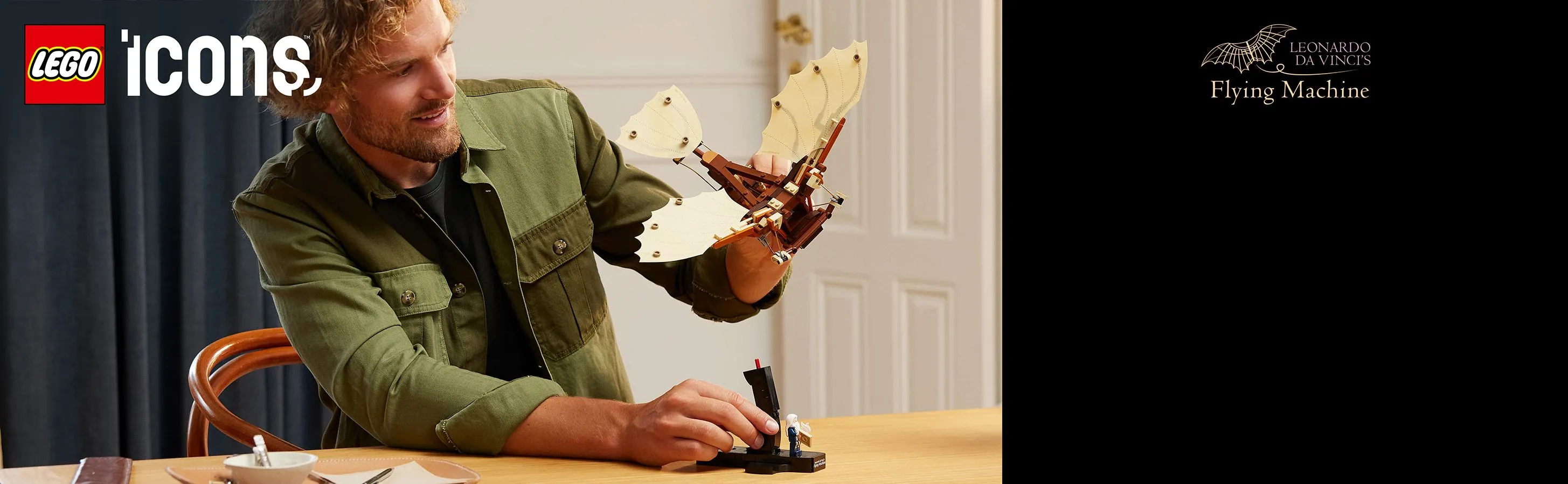 LEGO Icons Leonardo da Vincis flygande maskin 10363