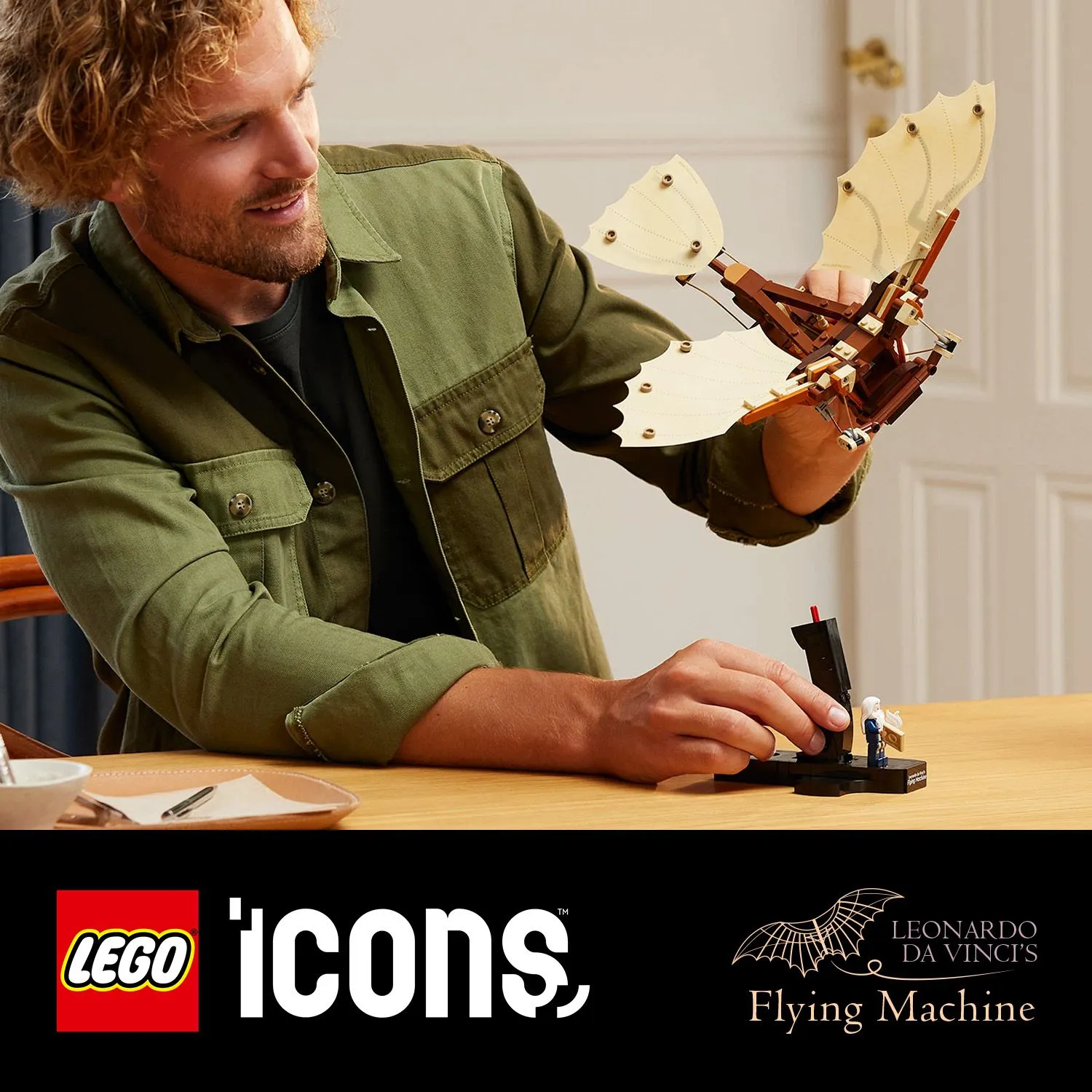 LEGO Icons Leonardo da Vincis flygande maskin 10363