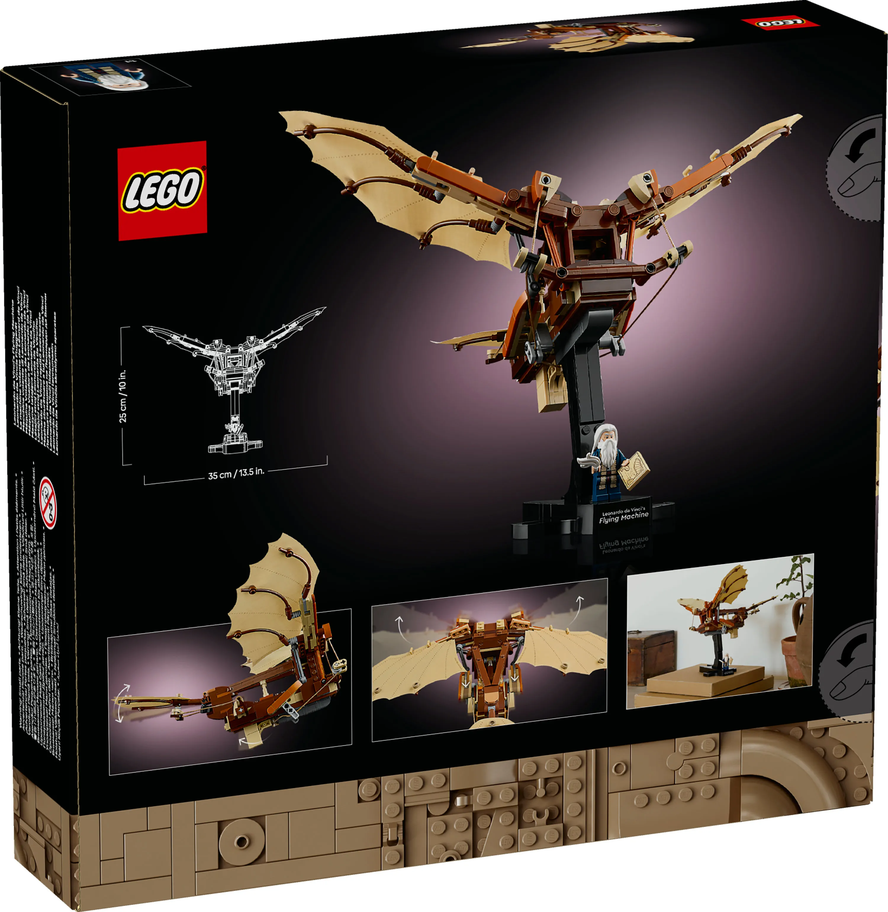 LEGO Icons Leonardo da Vincis flygande maskin 10363
