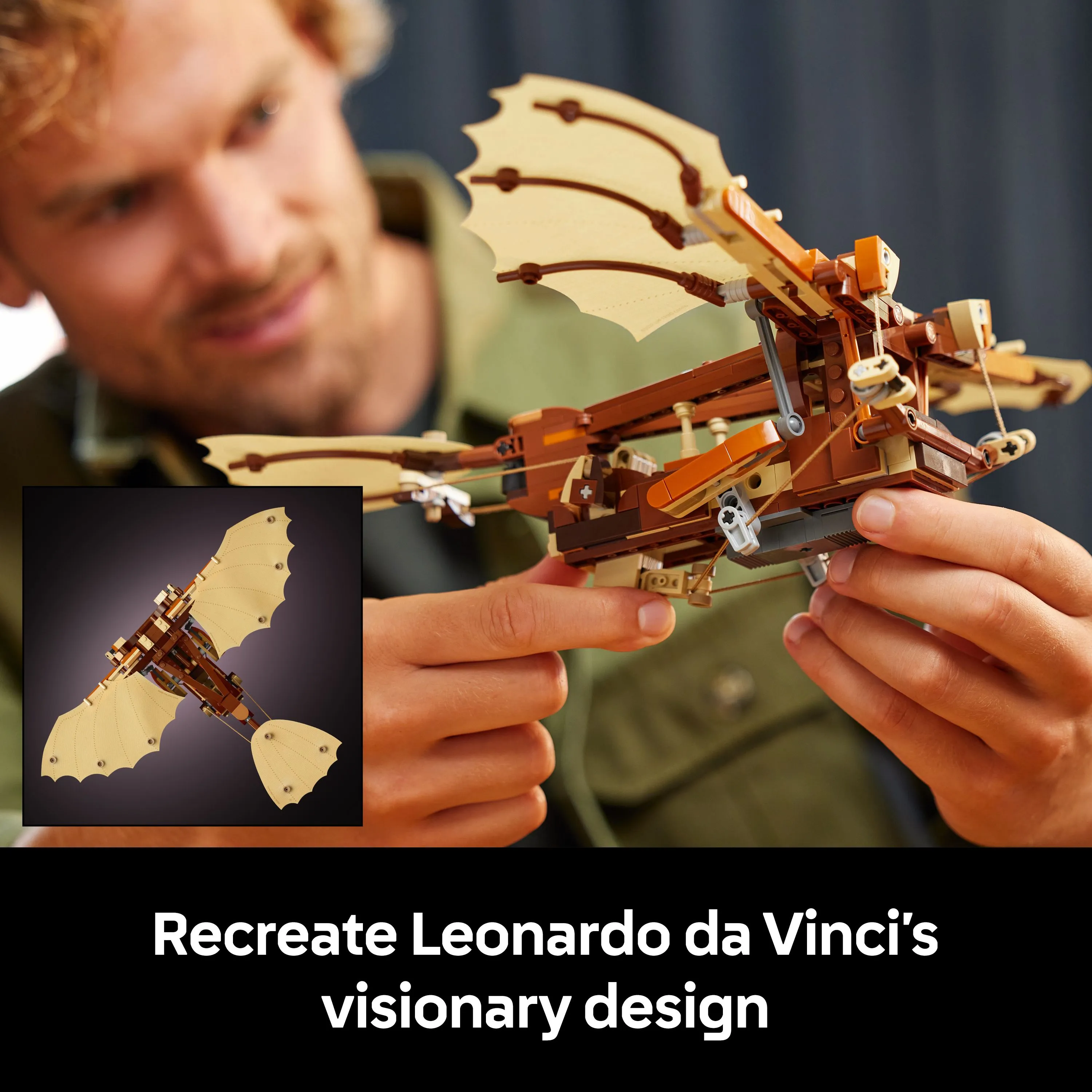 LEGO Icons Leonardo da Vincis flygande maskin 10363