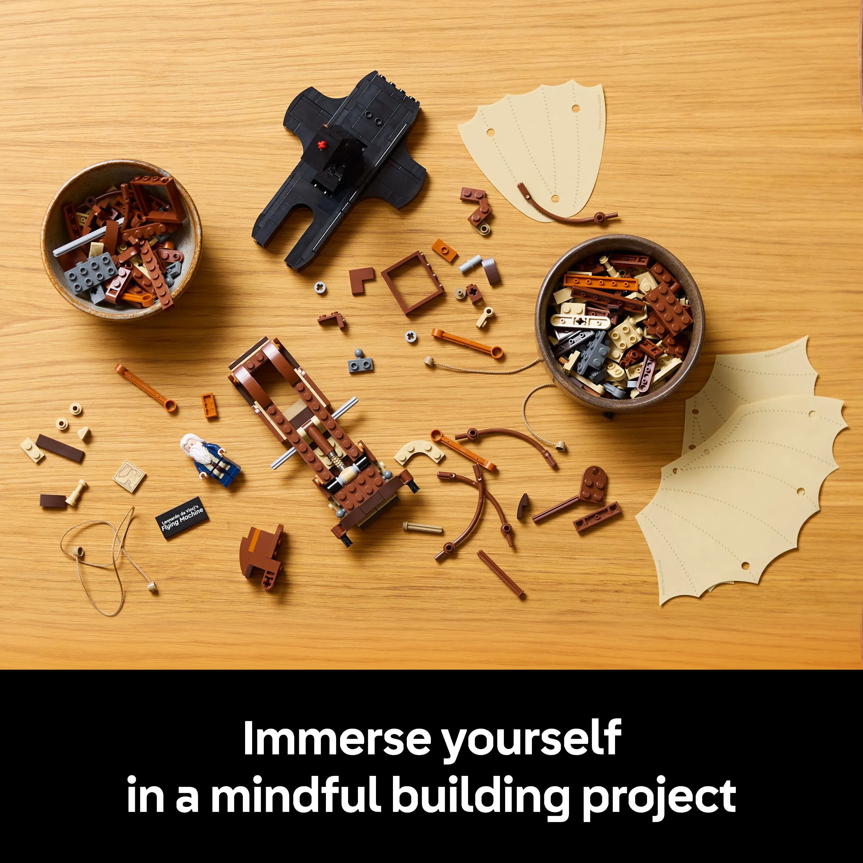 LEGO Icons Leonardo da Vincis flygande maskin 10363