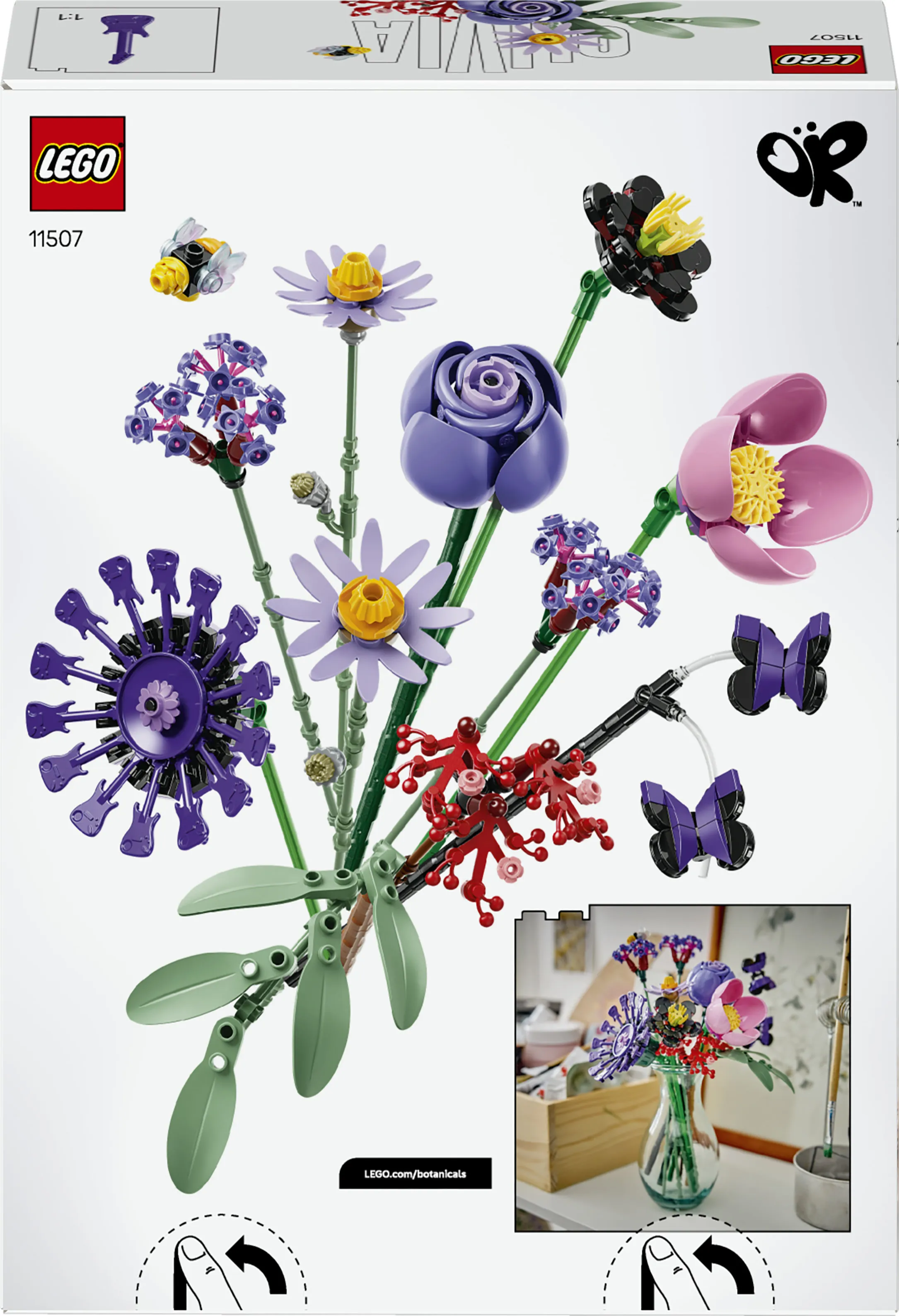 LEGO Botanicals Olivia Rodrigo&rsquo;s Flower Bouquet 11507