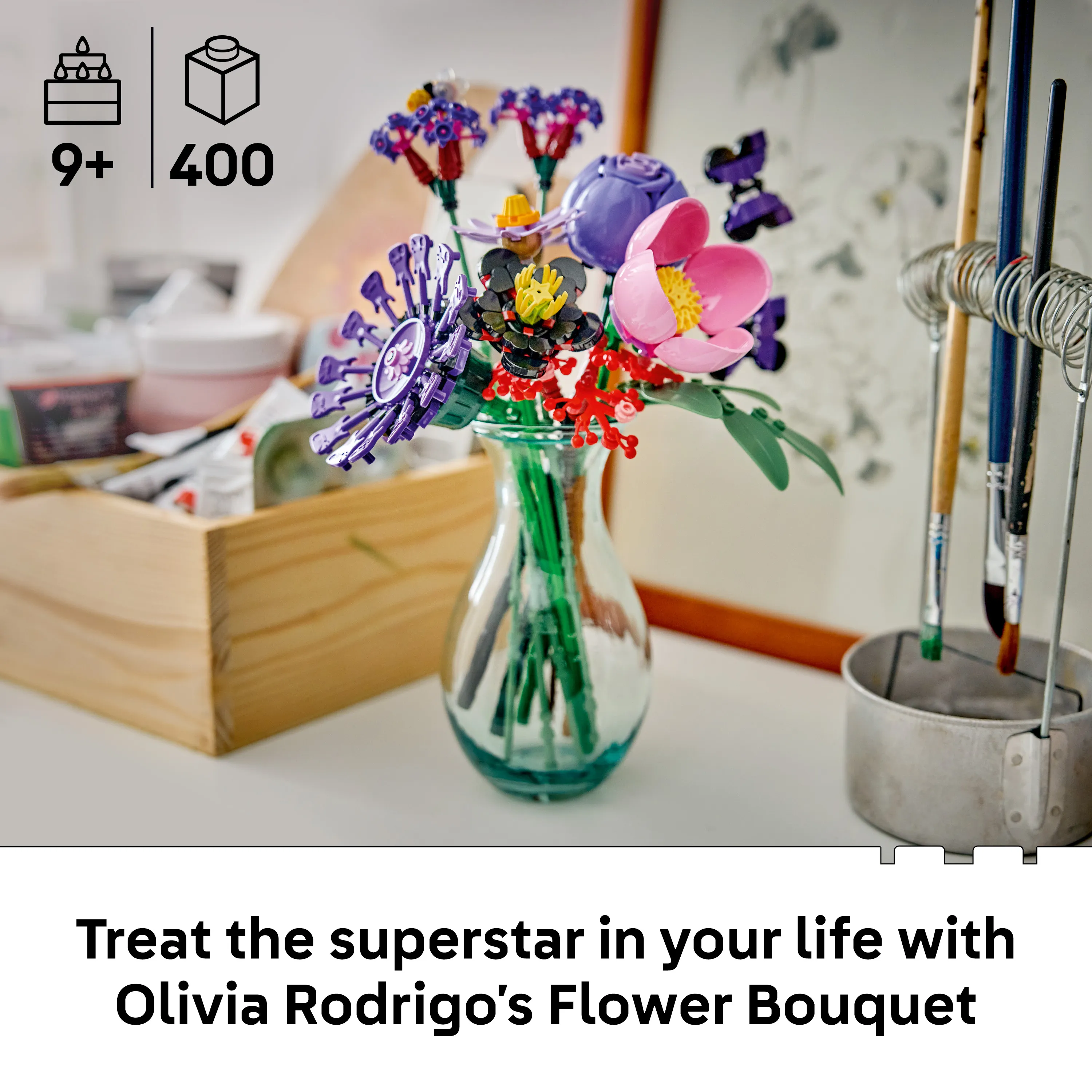 LEGO Botanicals Olivia Rodrigo&rsquo;s Flower Bouquet 11507