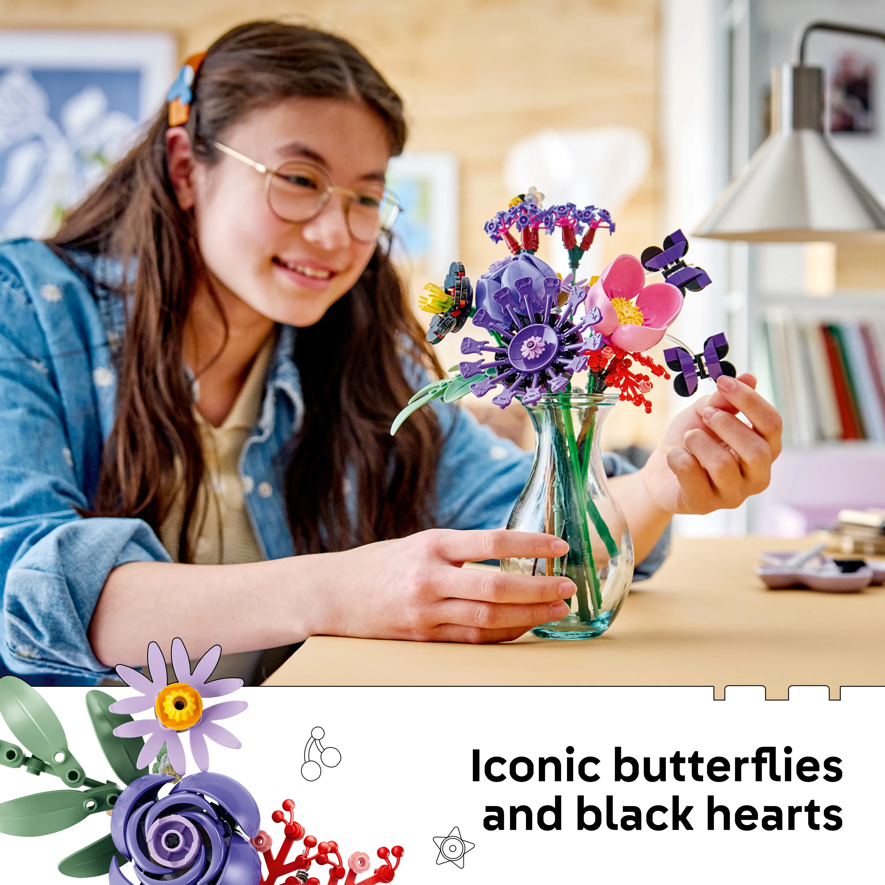 LEGO Botanicals Olivia Rodrigo&rsquo;s Flower Bouquet 11507