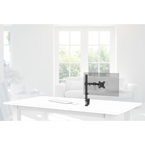 Hama Work out Single XL - monitor arm, black, 13"-32", 10Kg