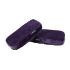 Arozzi Memory Foam Armrest Pads - Purple (2-pack)