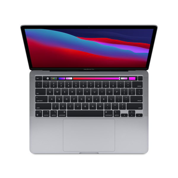 Apple MacBook Pro 13" (M1) 2020, 8 Gt, 256 Gt, MacOS -kannettava, Space Gray (Refurbished: A)