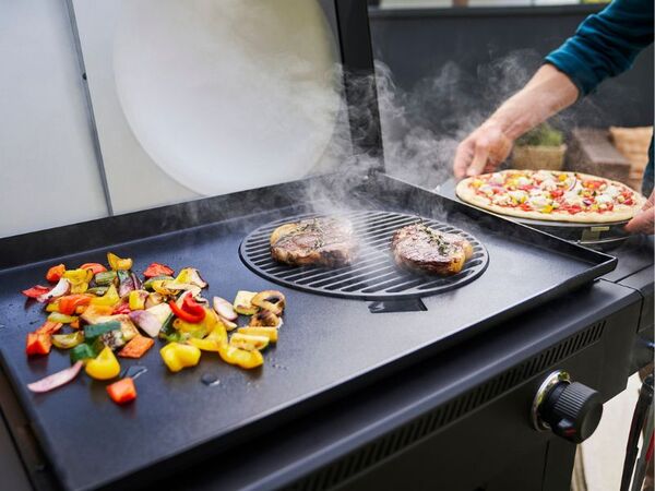 Char-Broil Versa-Tile 3-in-1 Kaasugrilli, Paistolevy Ja Pizzauuni 70 x50 cm