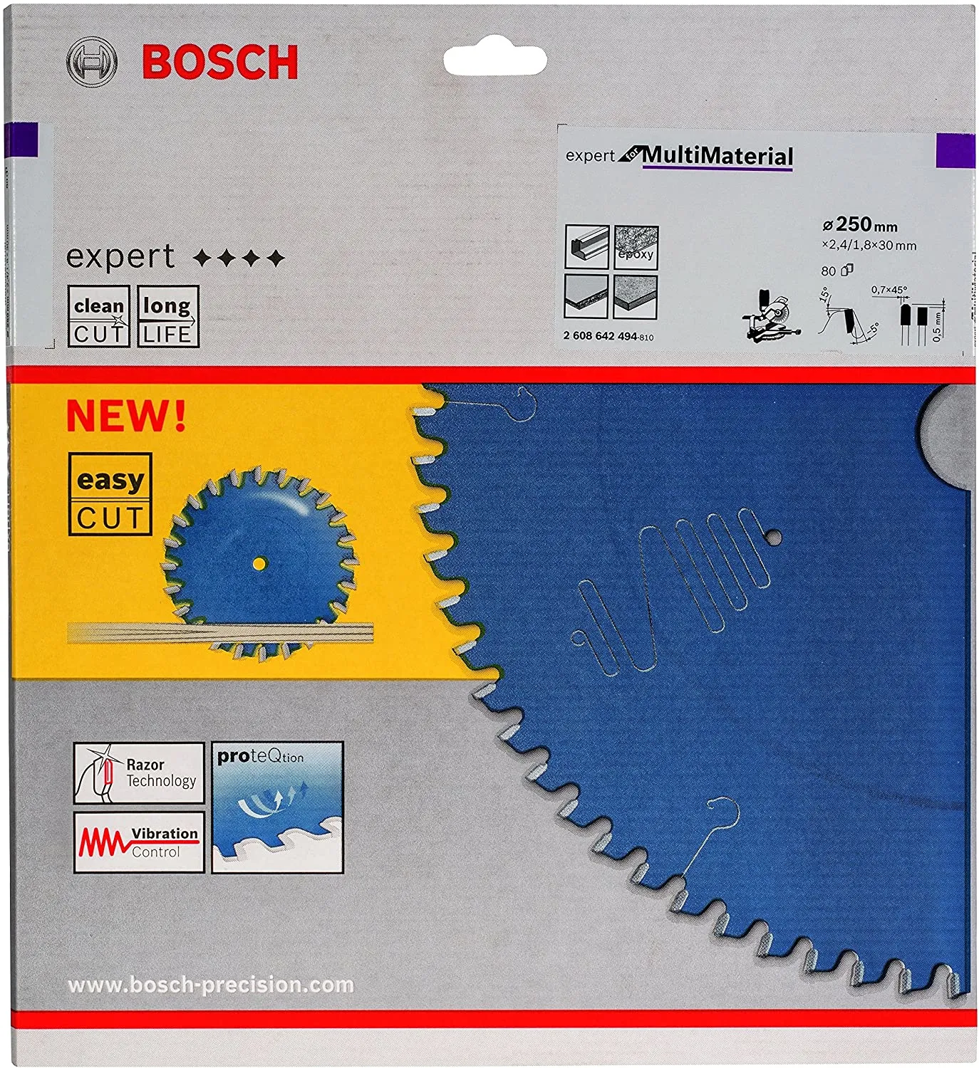 Bosch Expert for Multi Material Rundsavsklinge Rundsav Geringssav Skydeblandingsgeringssav