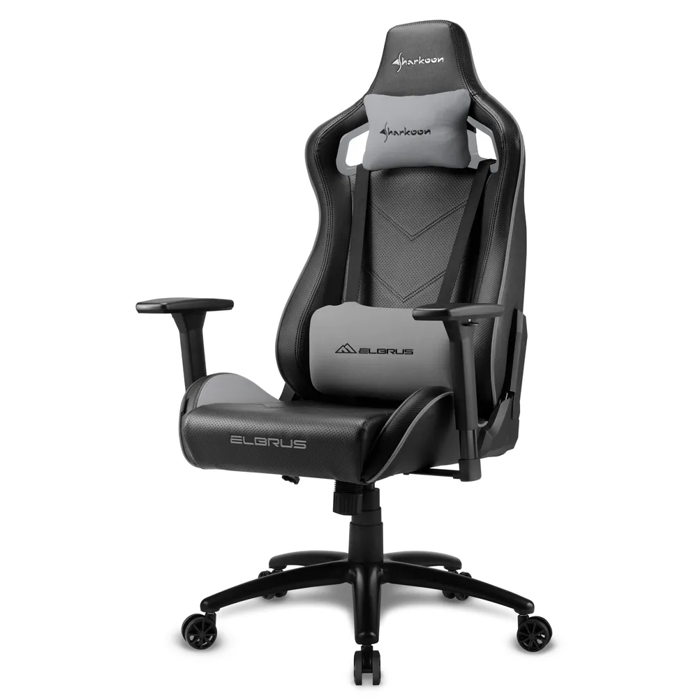 Sharkoon Elbrus 2 - gaming chair, black/grey
