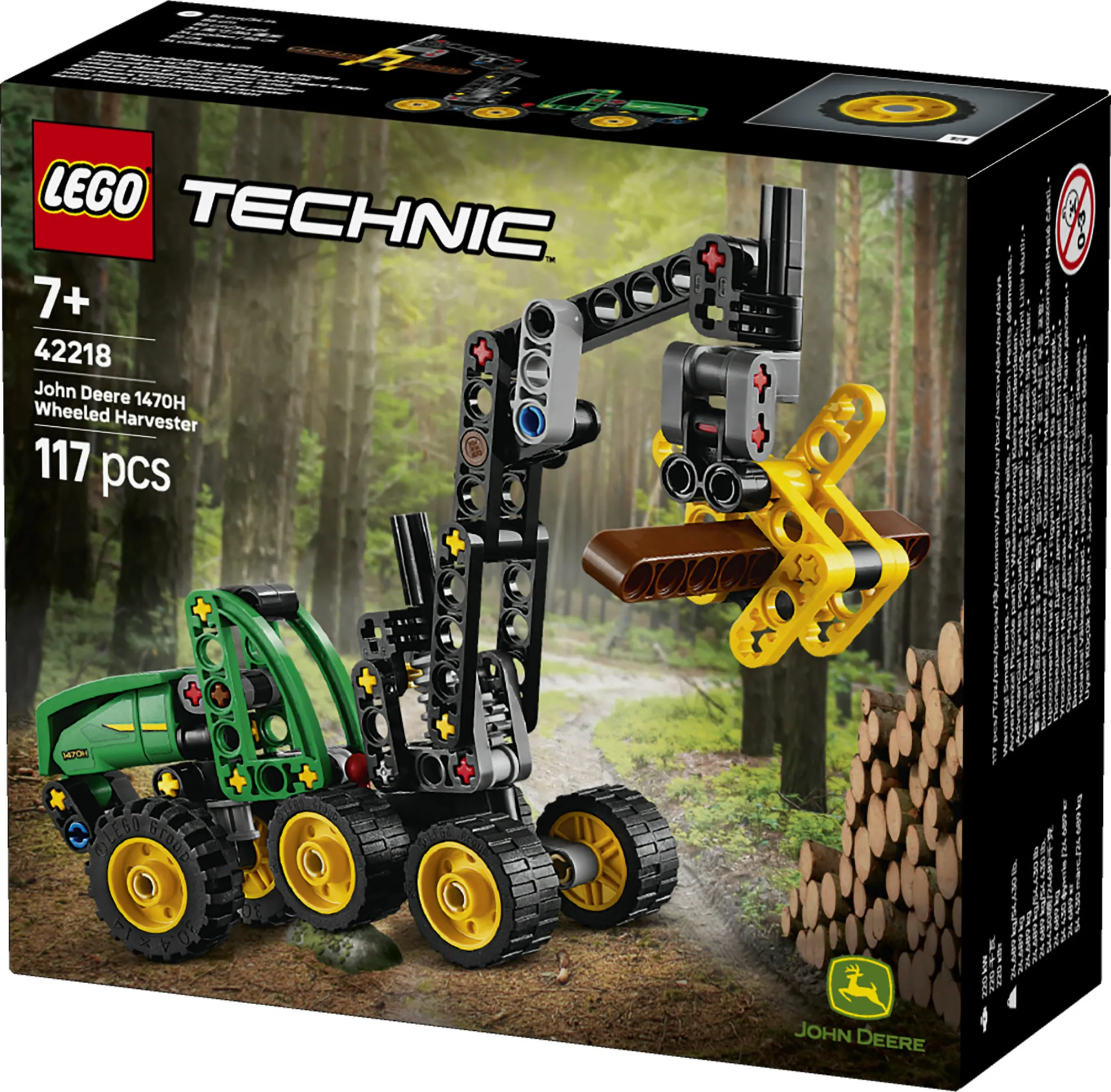 LEGO Technic John Deere 1470H Wheeled Harvester 42218