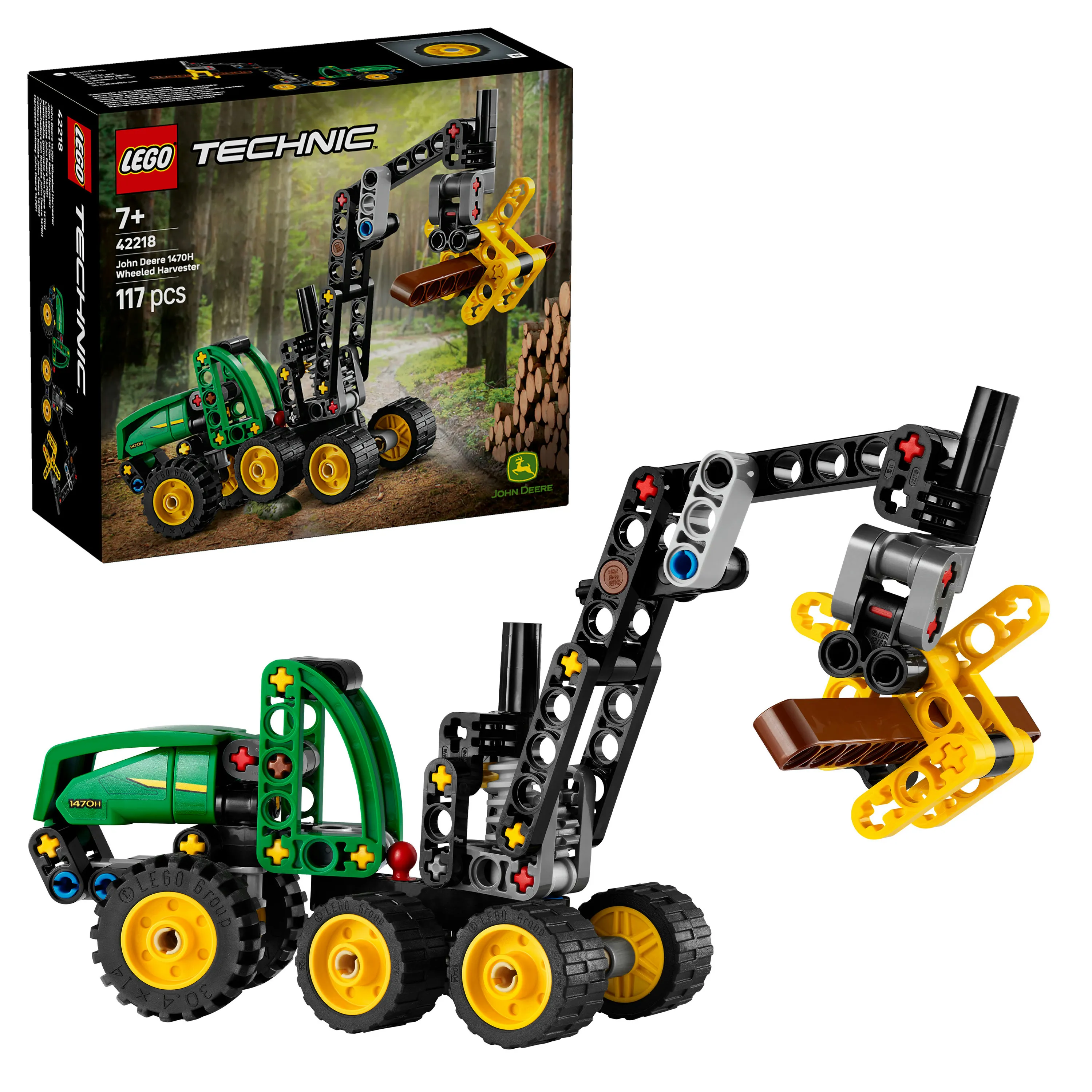 LEGO Technic John Deere 1470H Wheeled Harvester 42218