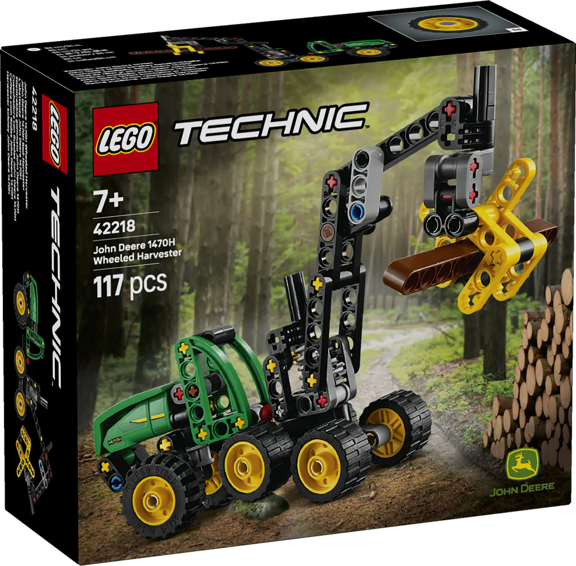 LEGO Technic John Deere 1470H Wheeled Harvester 42218