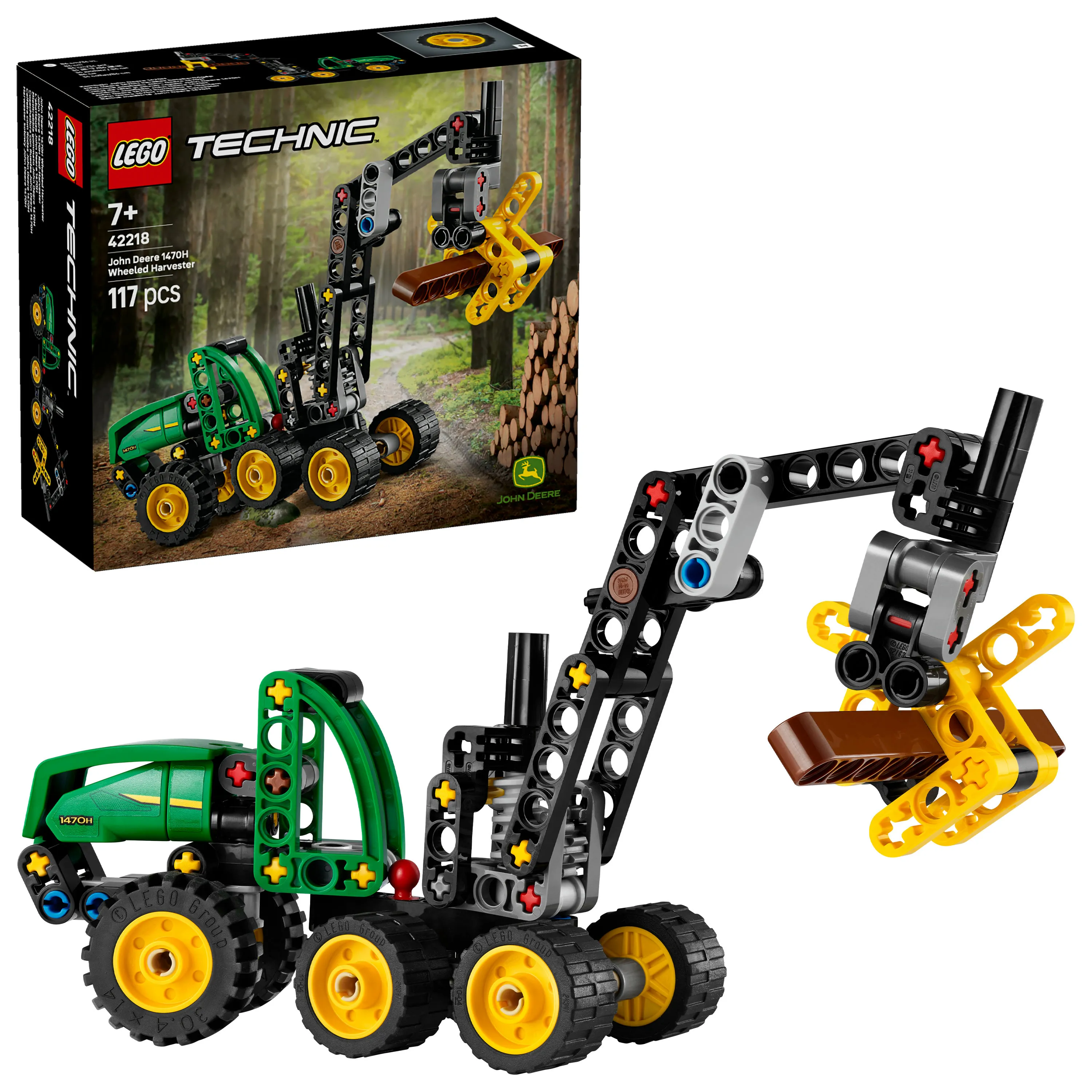 LEGO Technic John Deere 1470H Wheeled Harvester 42218