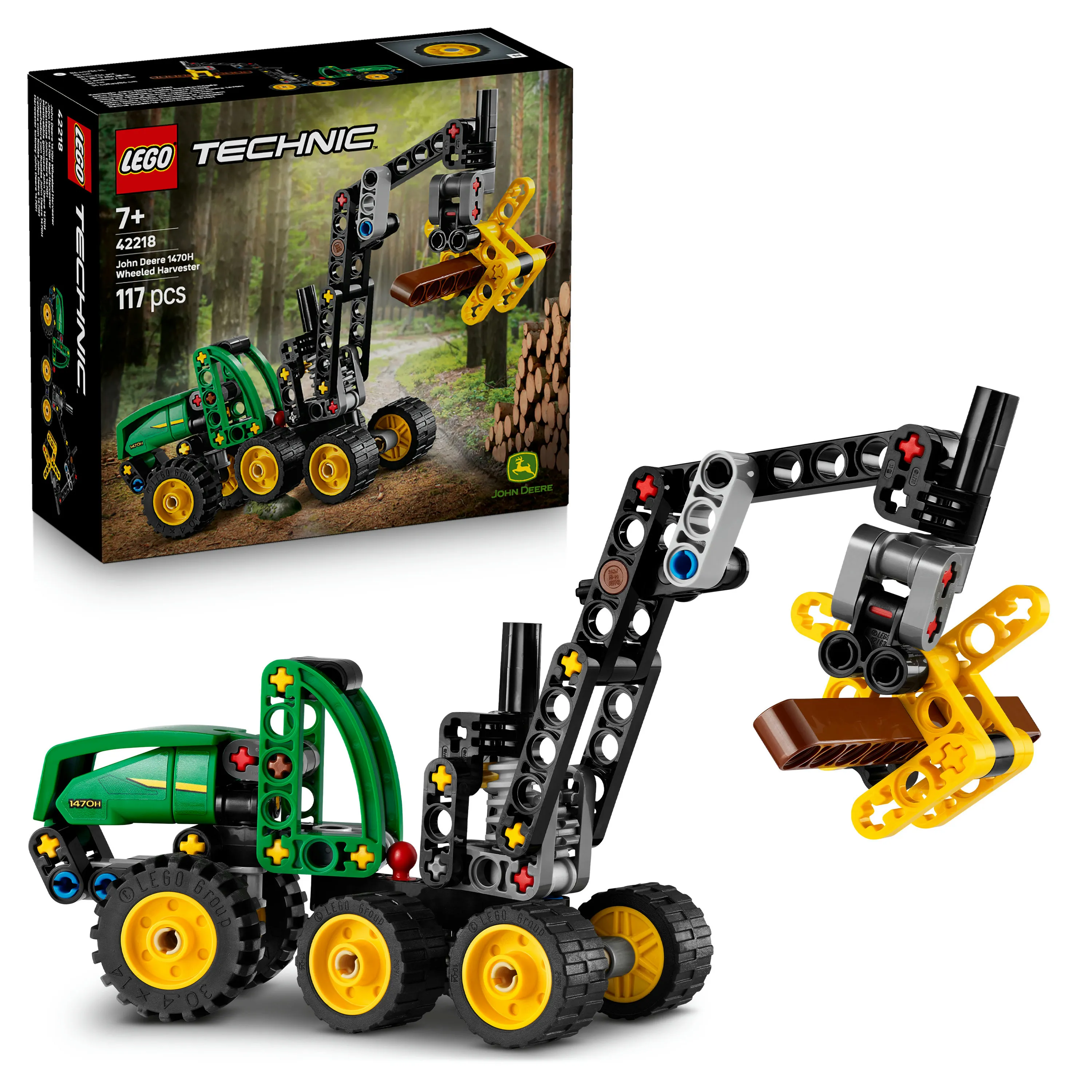 LEGO Technic John Deere 1470H Wheeled Harvester 42218