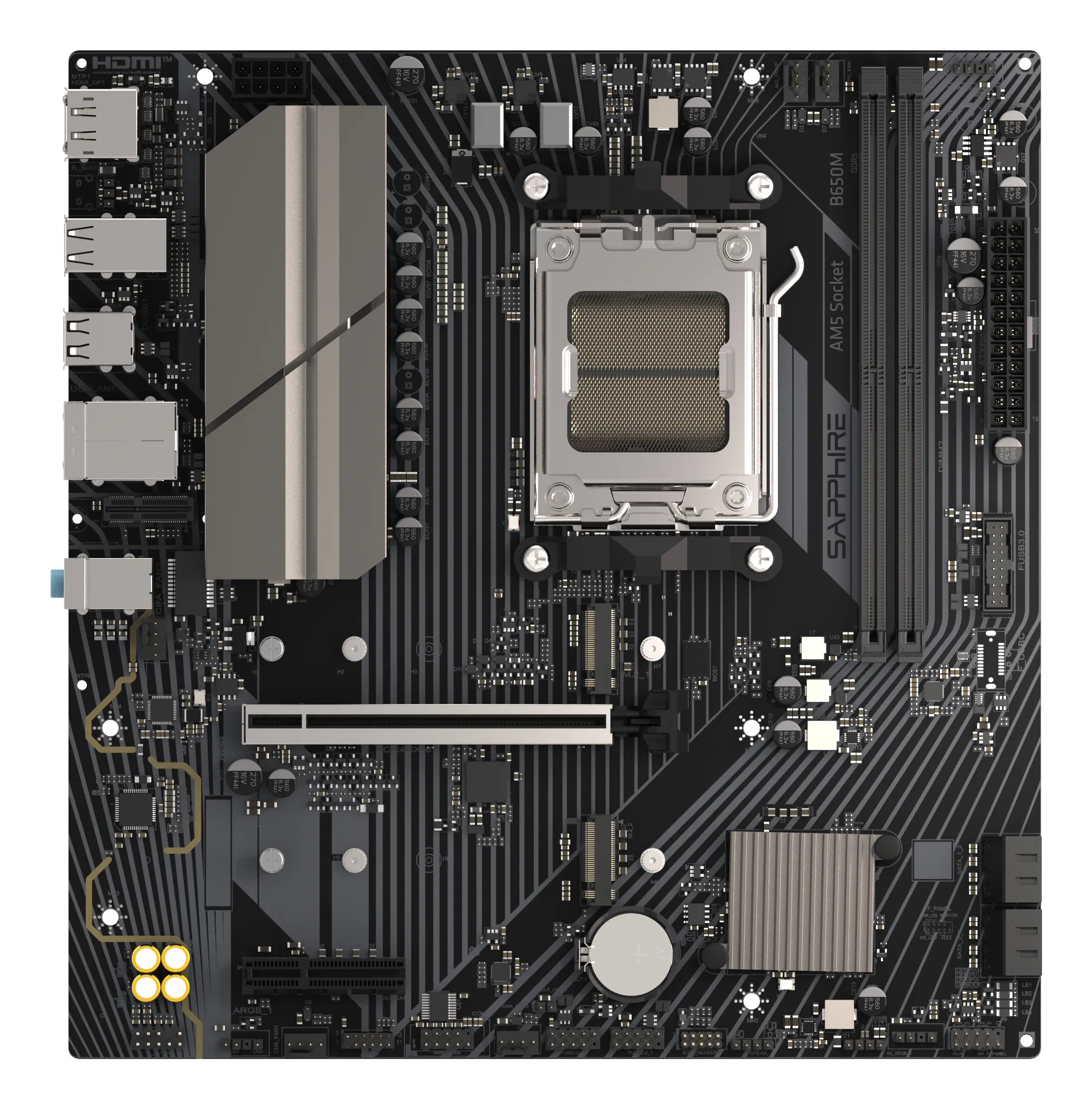 Sapphire B650M-E AM5 mATX Motherboard