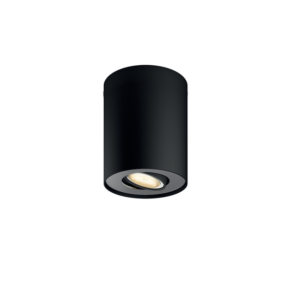 PHILIPS LUMINAIRES PILLAR HUE EXT. KIT SINGLE SPOT MUSTA (WITHOUT REMOTE)