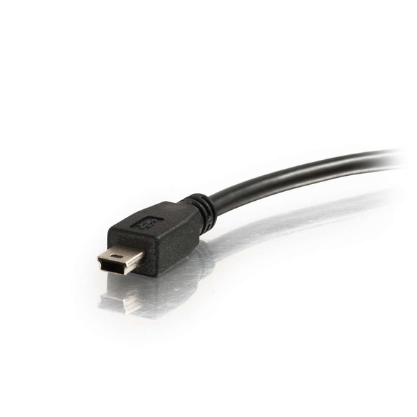 Cables To Go USB-A - Mini-USB B - cable, 1 m, Black