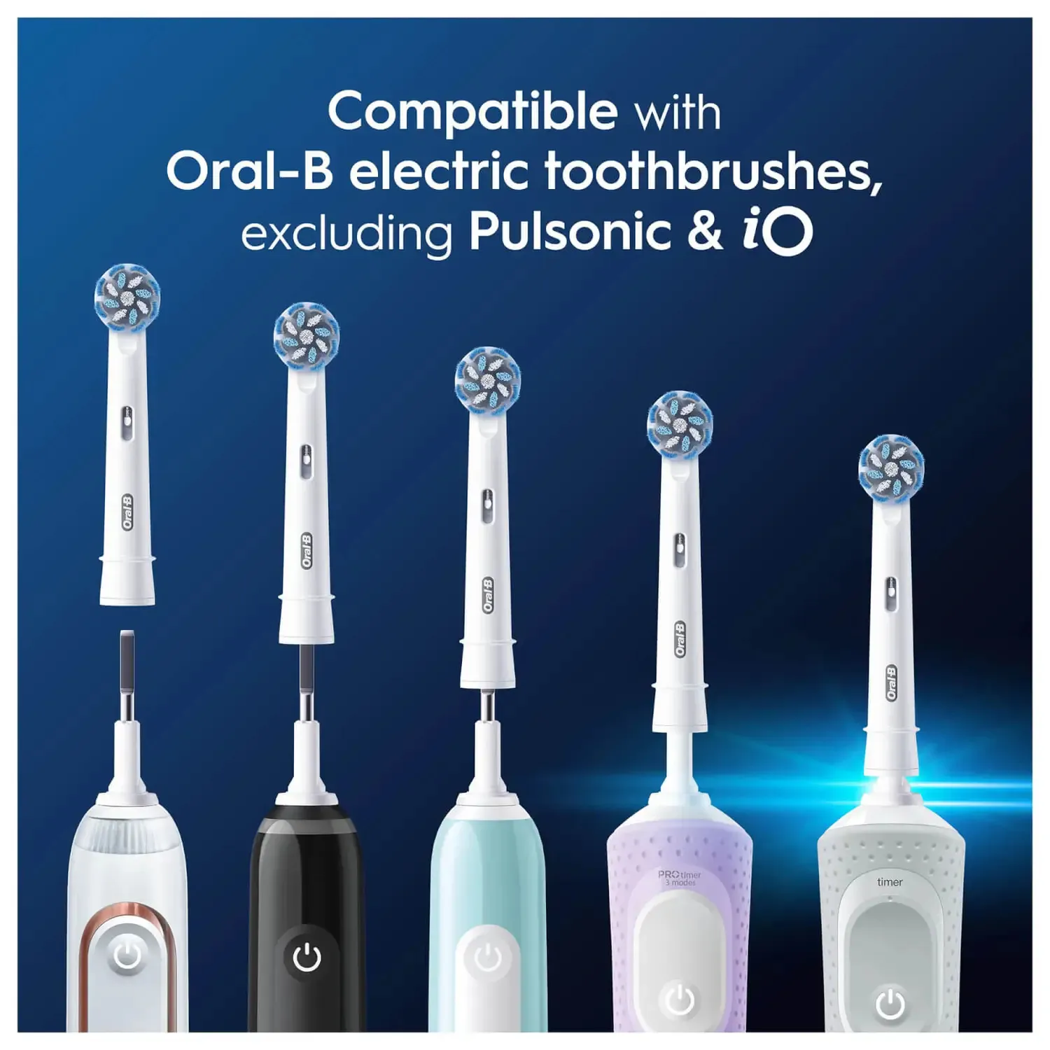 Oral-B Sensitive Clean - brush head, 12pcs