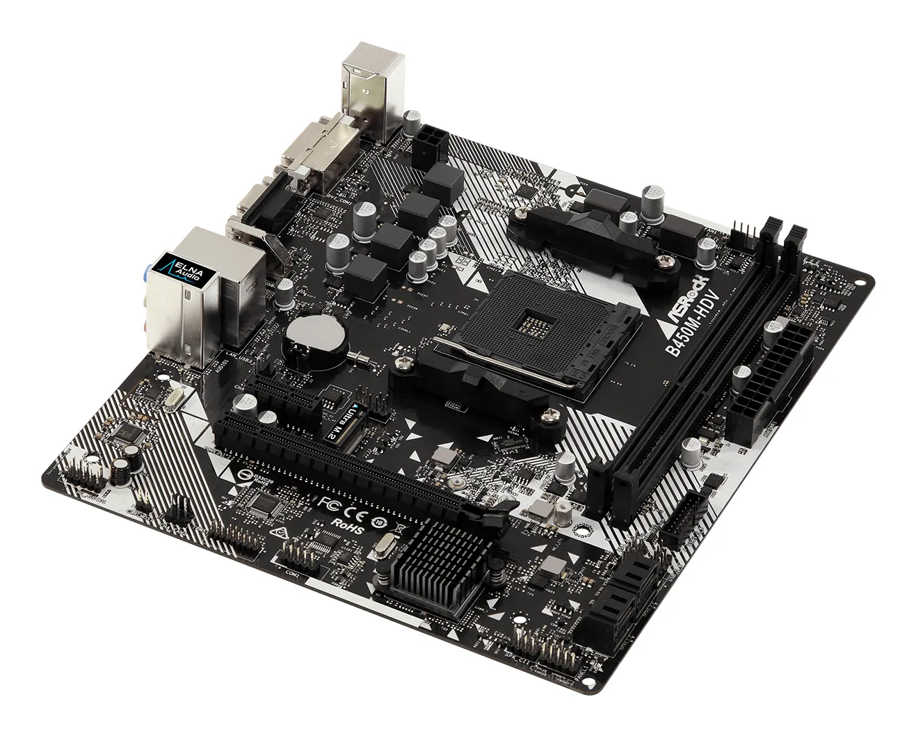 ASRock B450M HDV R4 mATX - moderkort