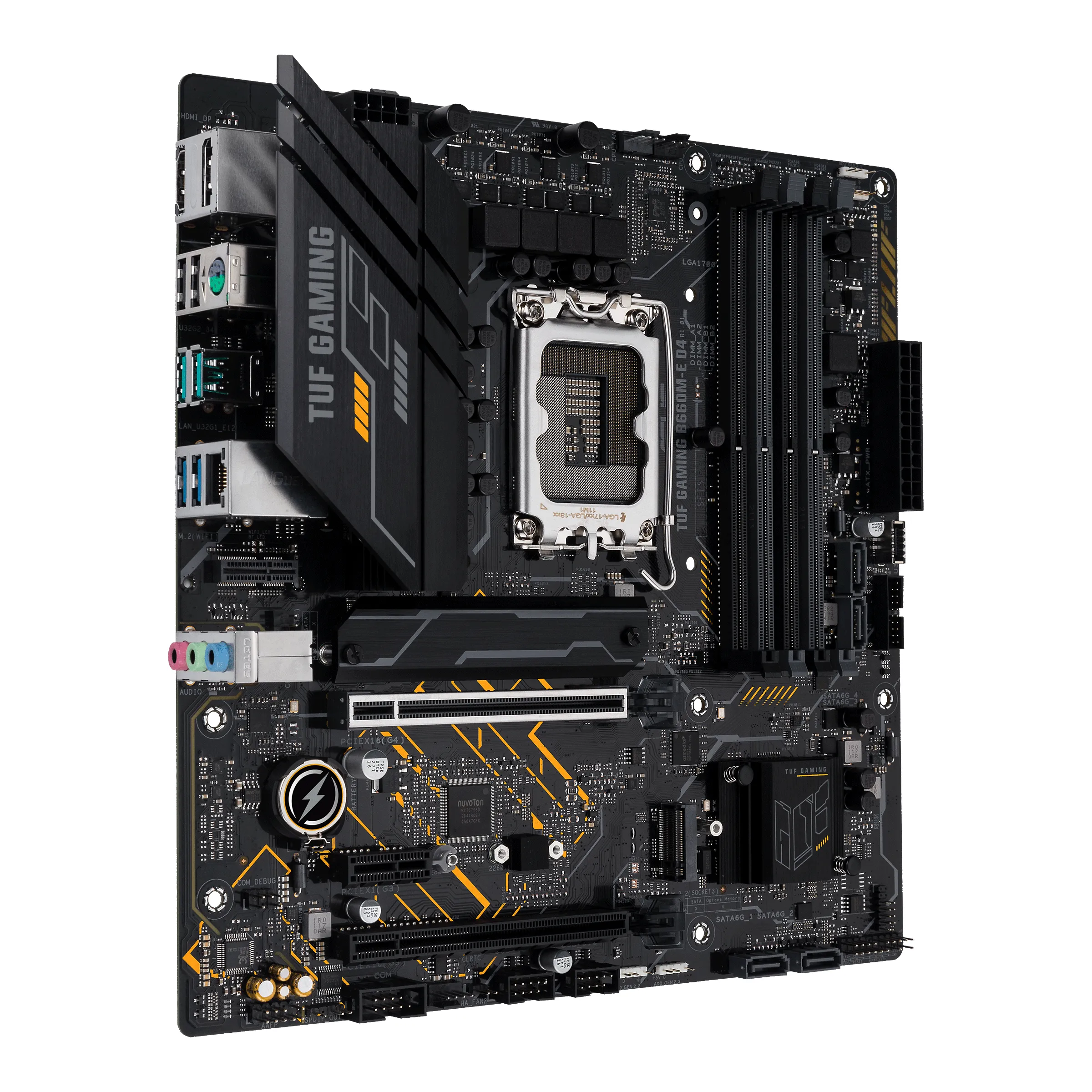 Asus TUF GAMING B660M-E DDR4 mATX - moderkort