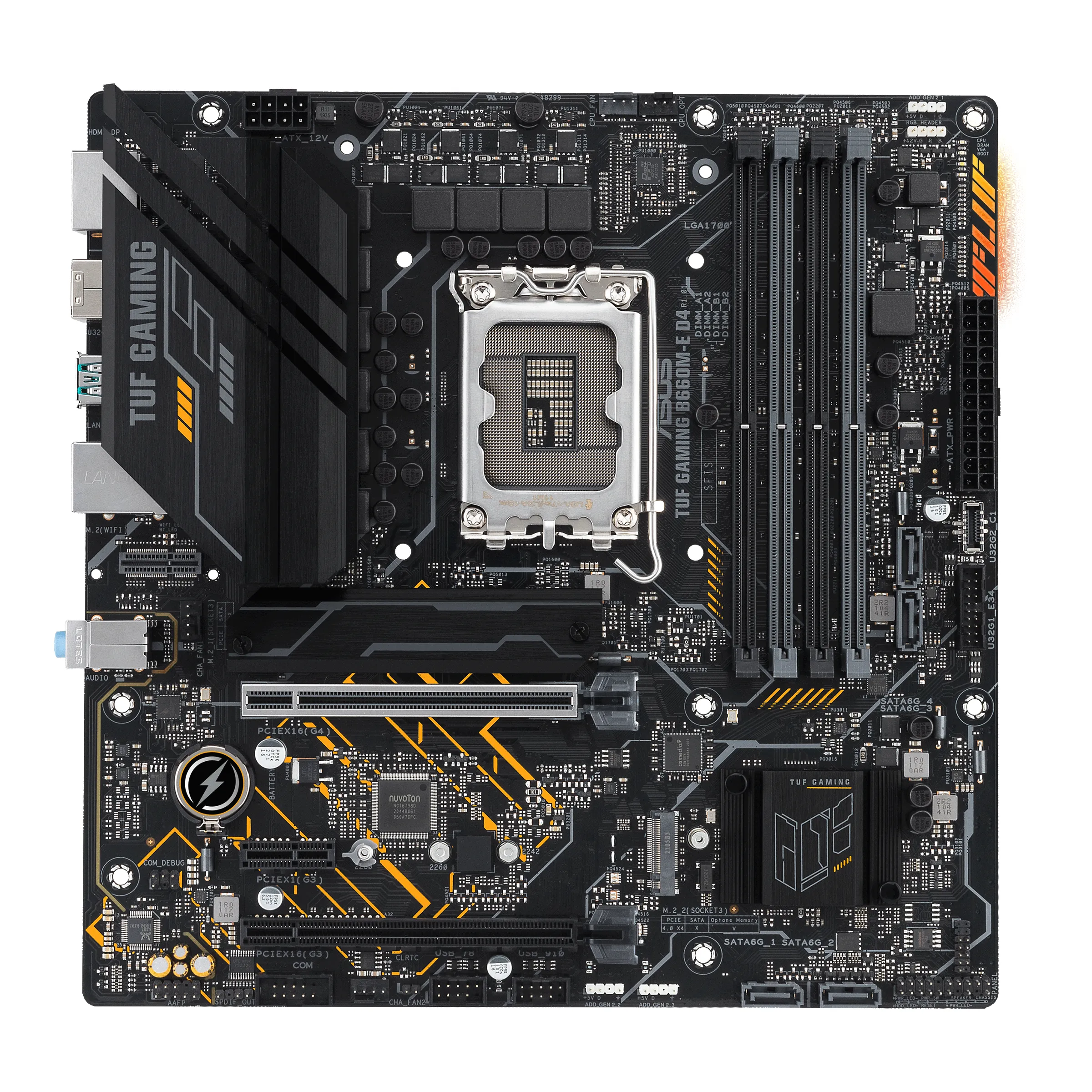 Asus TUF GAMING B660M-E DDR4 mATX - moderkort