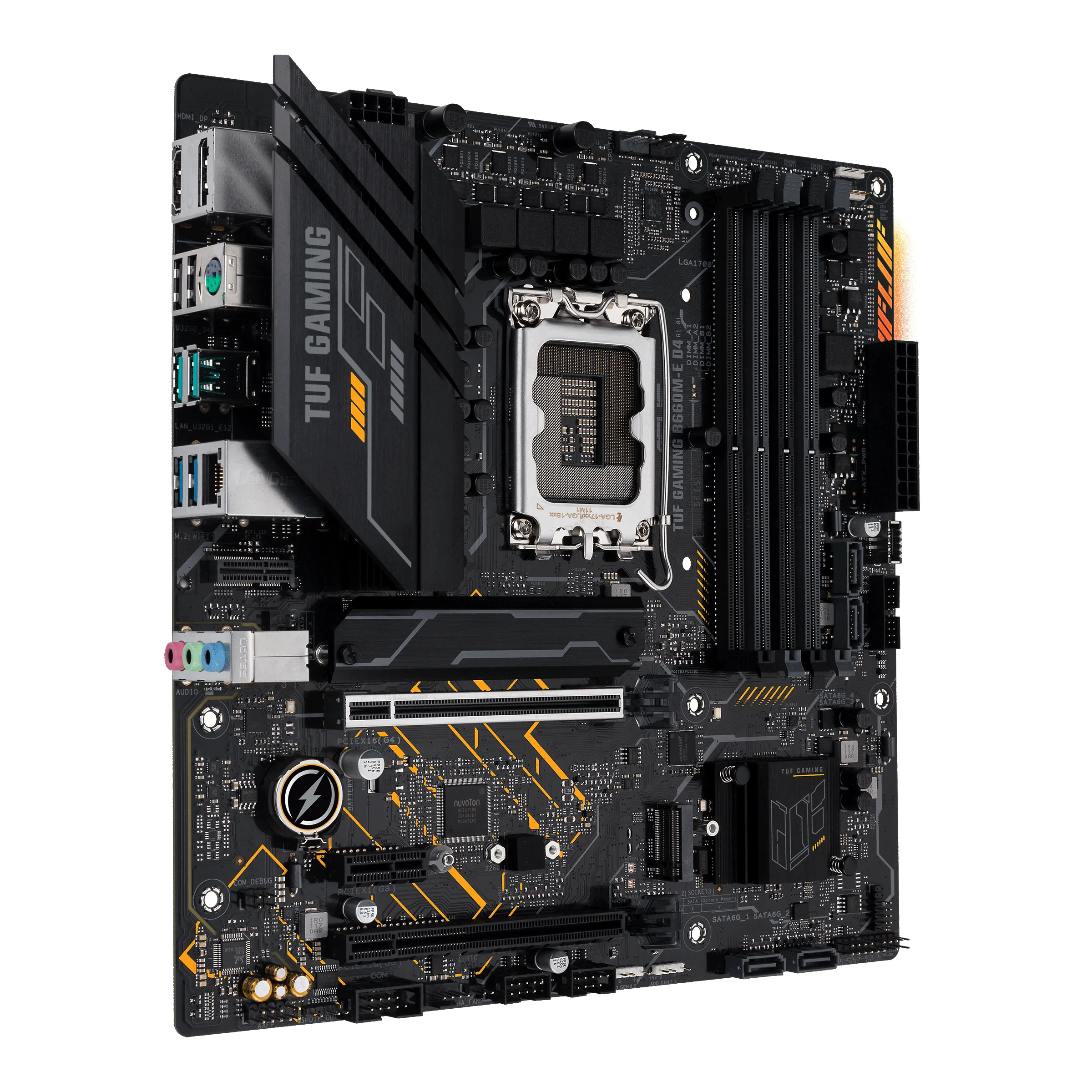 Asus TUF GAMING B660M-E DDR4 mATX - moderkort