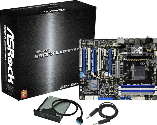 ASROCK AM3+ AMD990FX DDR3 SATA6 USB3 ATX
