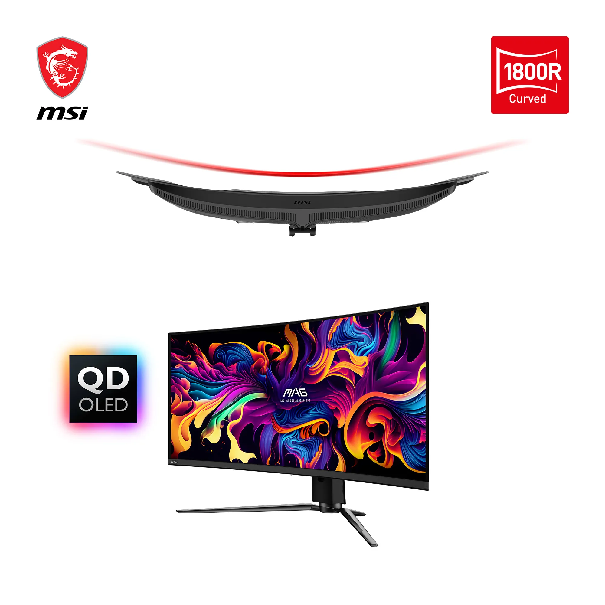 MSI 34" MAG 341CQPDE QD-OLED UWQHD, OLED - monitor