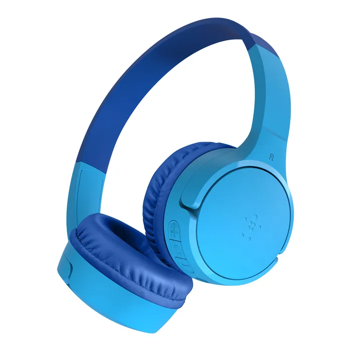 Belkin SoundForm Mini Kids -langattomat kuulokkeet mikrofonilla, Sininen