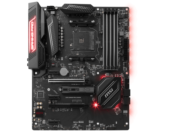MSI B350 Gaming Pro Carbon, ATX motherboard