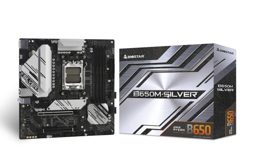 Biostar B650M-SILVER mATX - motherboard