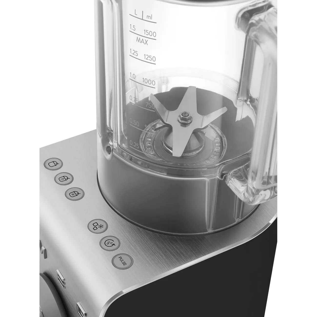 Smeg 50's Style High Performance - blender, Svart