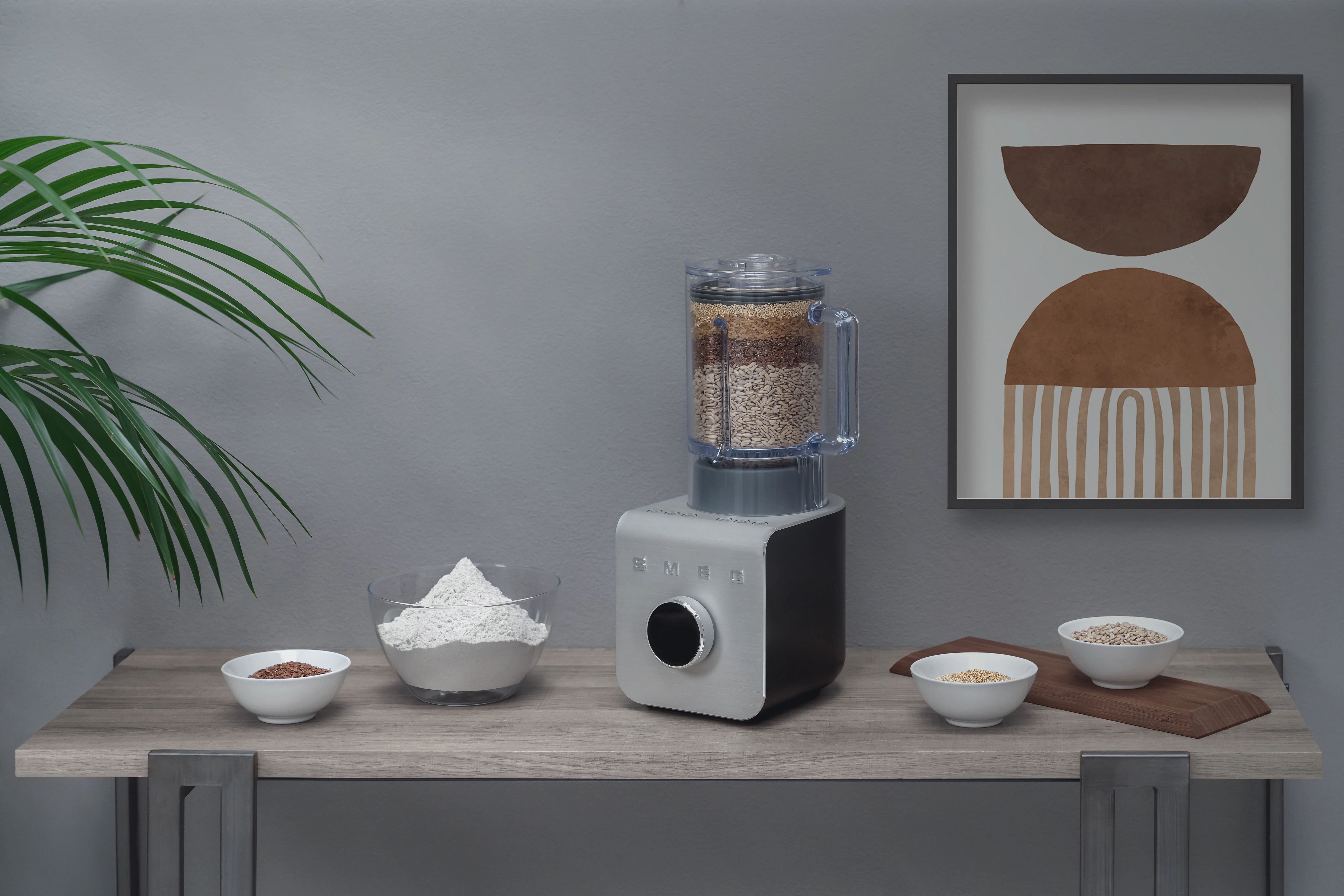 Smeg 50's Style High Performance - blender, Svart