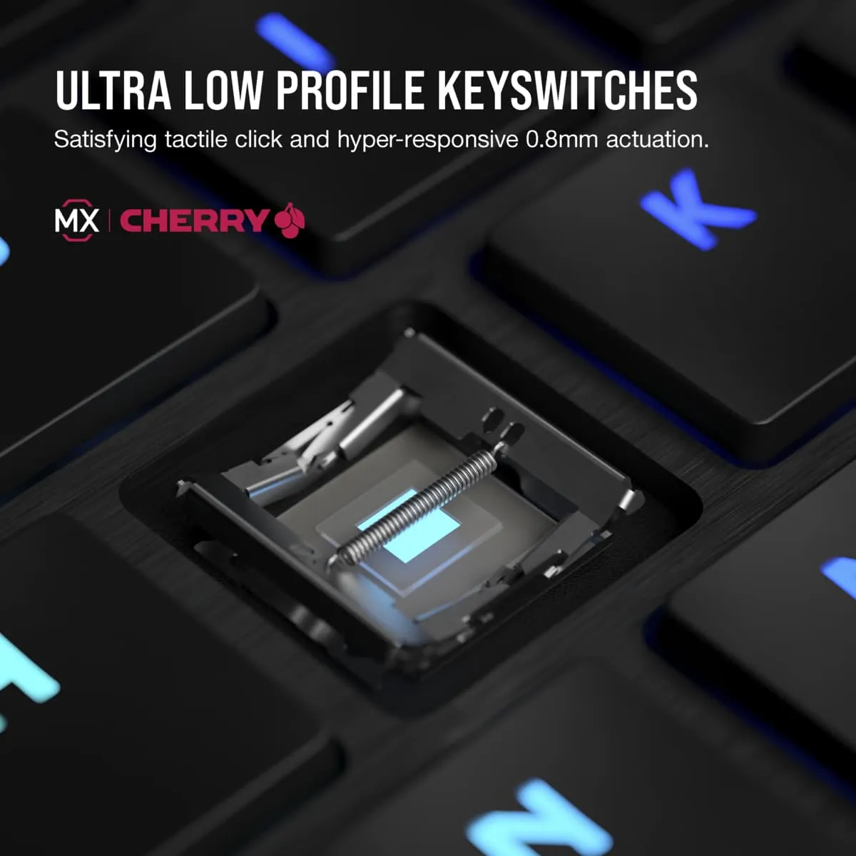 Corsair K100 Air Wireless Cherry MX Ultra LP Tactile - wireless gaming keyboard