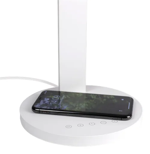 DELTACO Office, LED table lamp 400lm with Wireless charging 10W