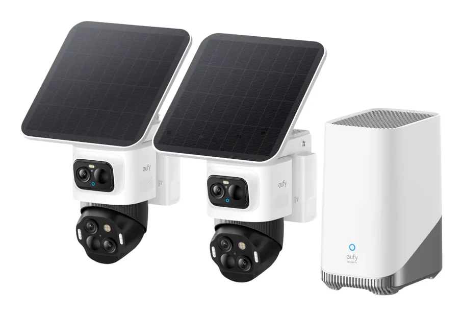 Anker Eufy Camera S4 2-Camera Kit - Outdoor security camera system, Black, White