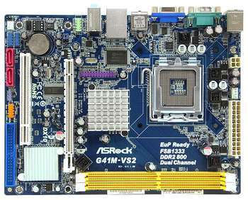 ASROCK S775 G41 VGA PCIEX16 MICRO-ATX