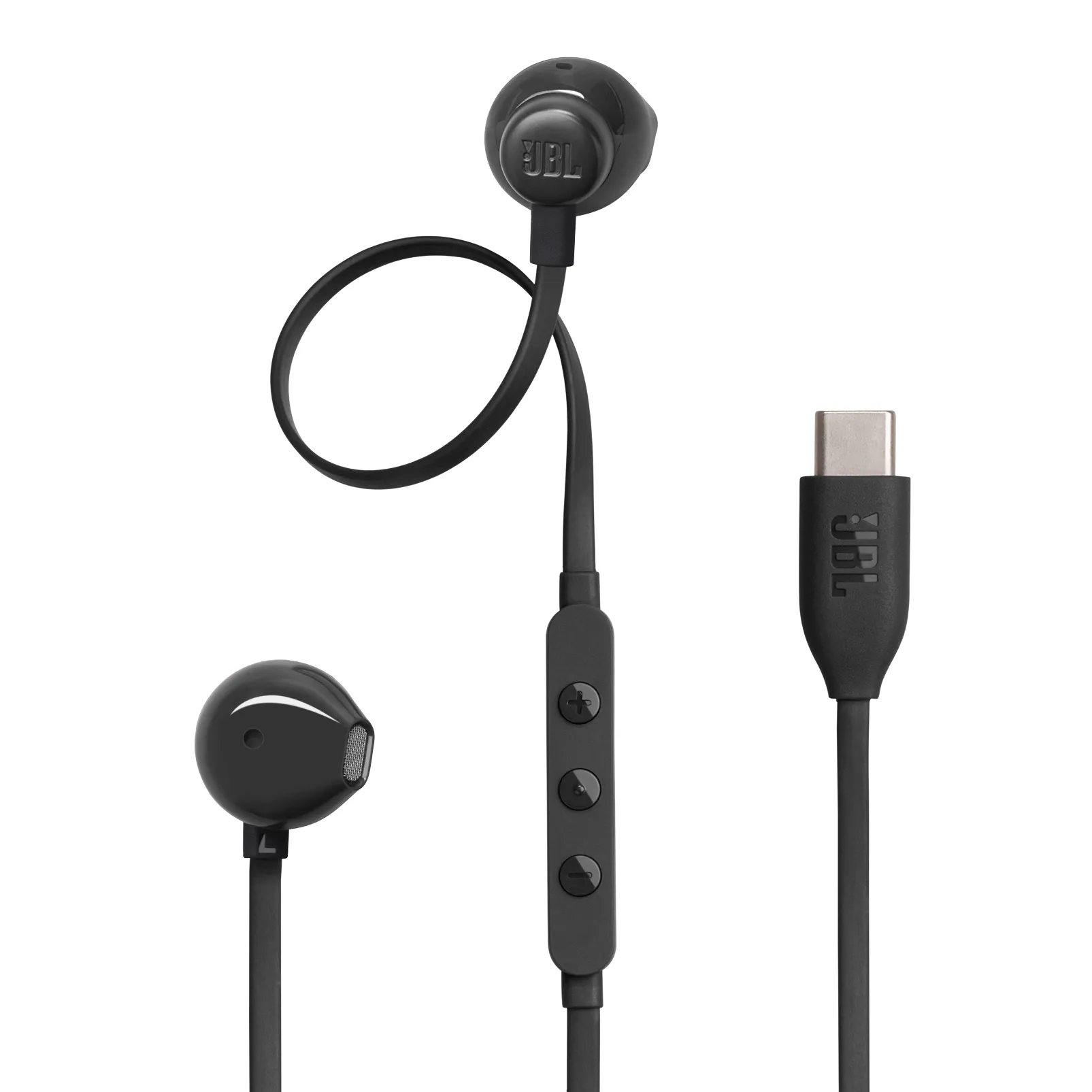 JBL Tune 305C in-ear h&ouml;rlurar, svart