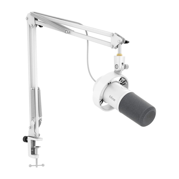 FIFINE K688CT dynaaminen -mikrofoni, valkoinen