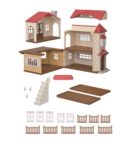 Sylvanian Families Red Roof Country Home