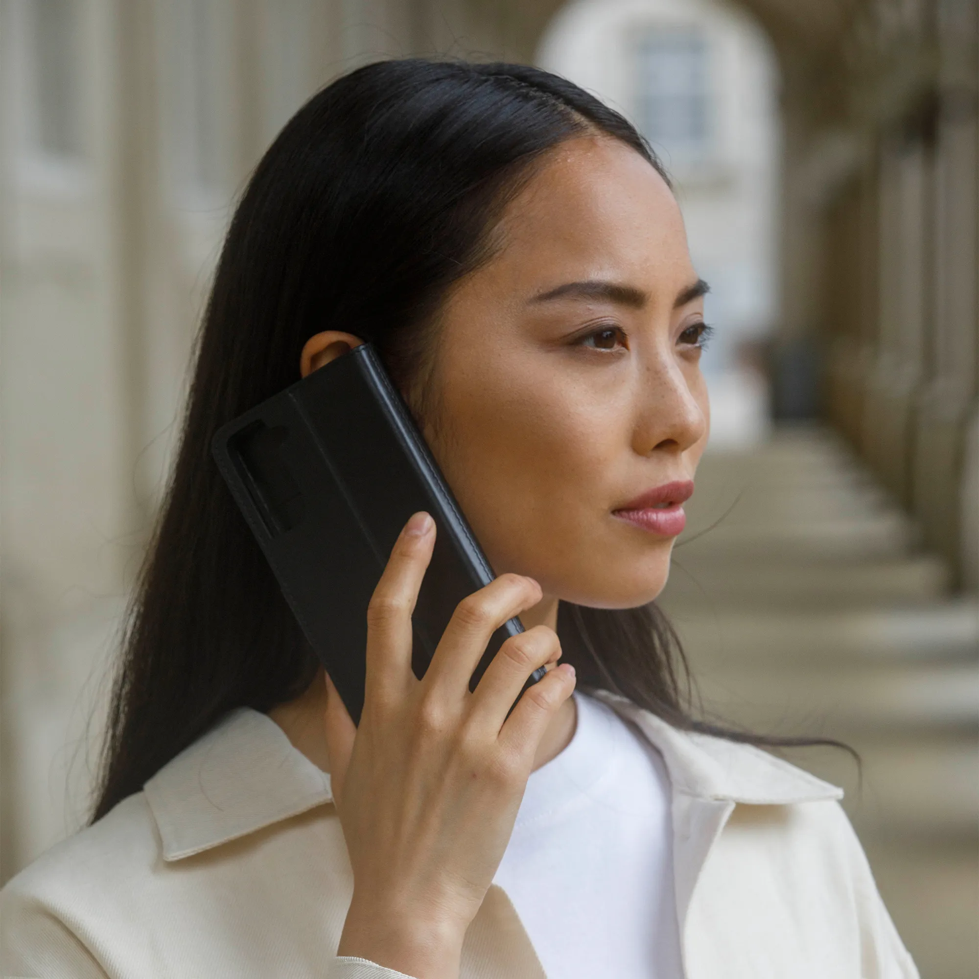 Dbramante1928 Lynge, Galaxy S22 -lompakkokotelo, Musta