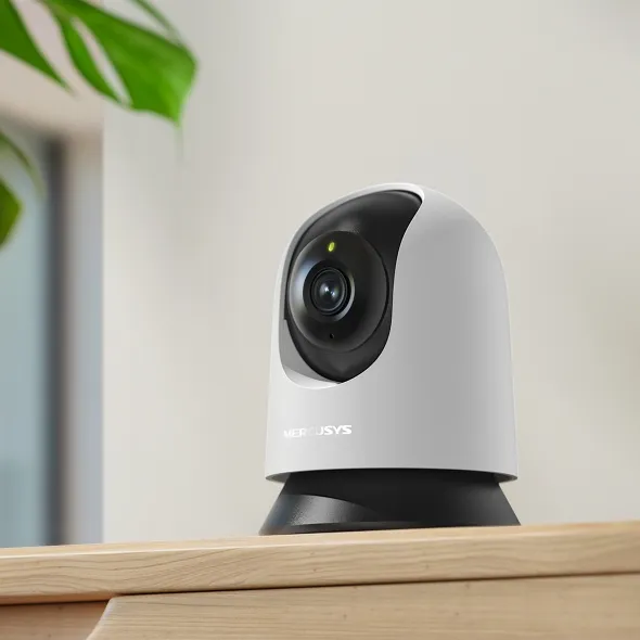 Mercusys MC210 - Pan/Tilt Security Camera, Black, White