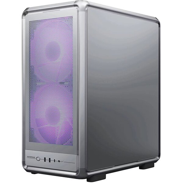 Cooler Master MasterFrame 500 Mesh Midi-Tower Case with window, Silver