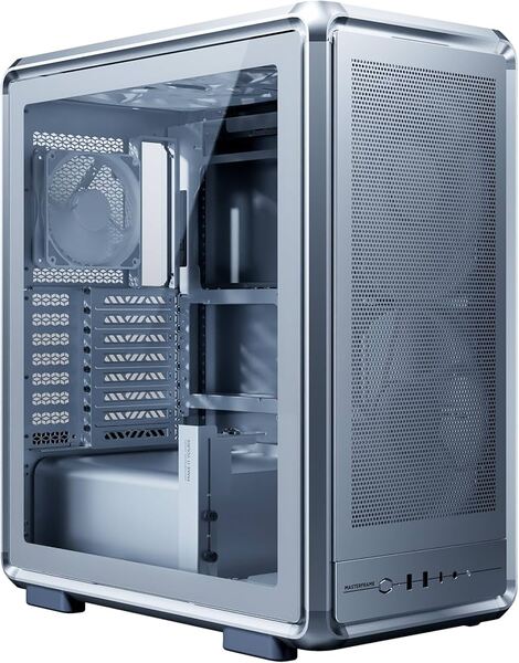 Cooler Master MasterFrame 500 Mesh Midi-Tower Case with window, Silver