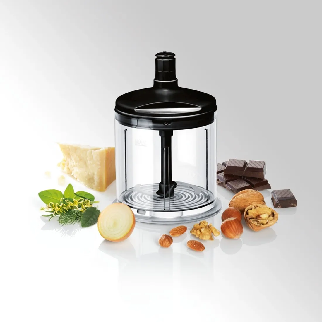 Bosch HomeProfessional MFQ 4885 H&aring;ndmixer Turbofunktion Sort/krom